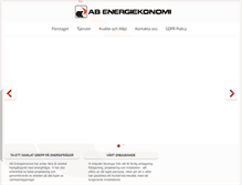 Tablet Screenshot of energiekonomi.com